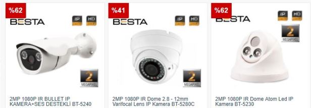 İndirimli toptan kamera fiyatları