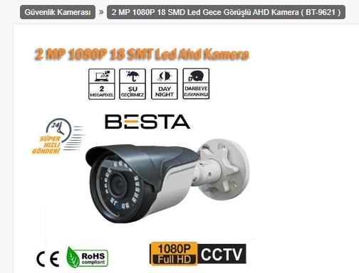 uygun güvenlik kamera fiyatları