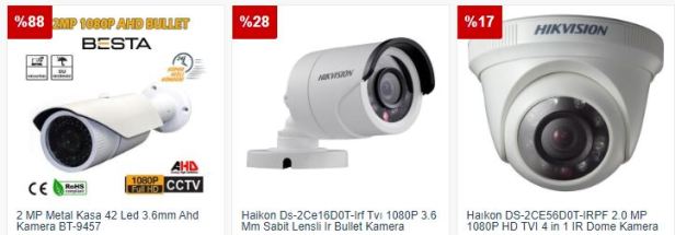 teknosa güvenlik kamerası