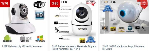 wireless güvenlik kamerası