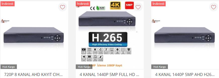 Kamera kayıt cihazı