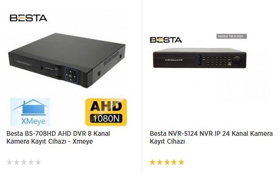 kayıt cihazı fiyatları