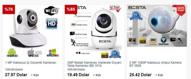 kablosuz kameralar