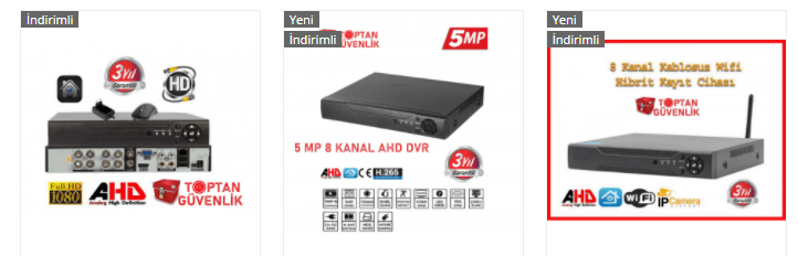 Ahd Kamera Kayıt Cihazı