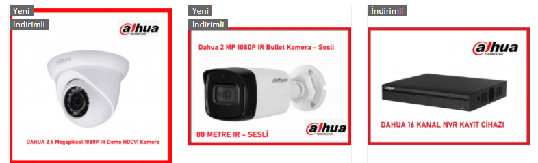 dahua güvenlik kamerasi