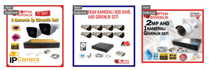 güvenlik kamerası sistemleri