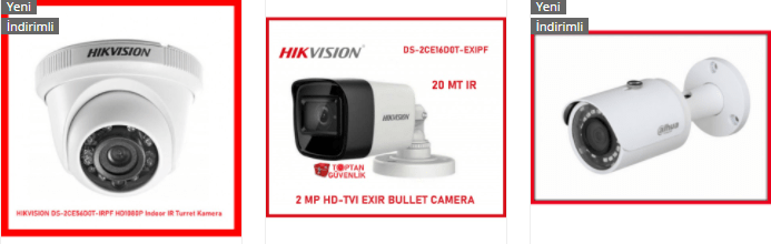 haikon güvenlik kamerası