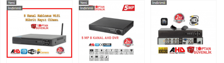 kamera kayıt cihazı